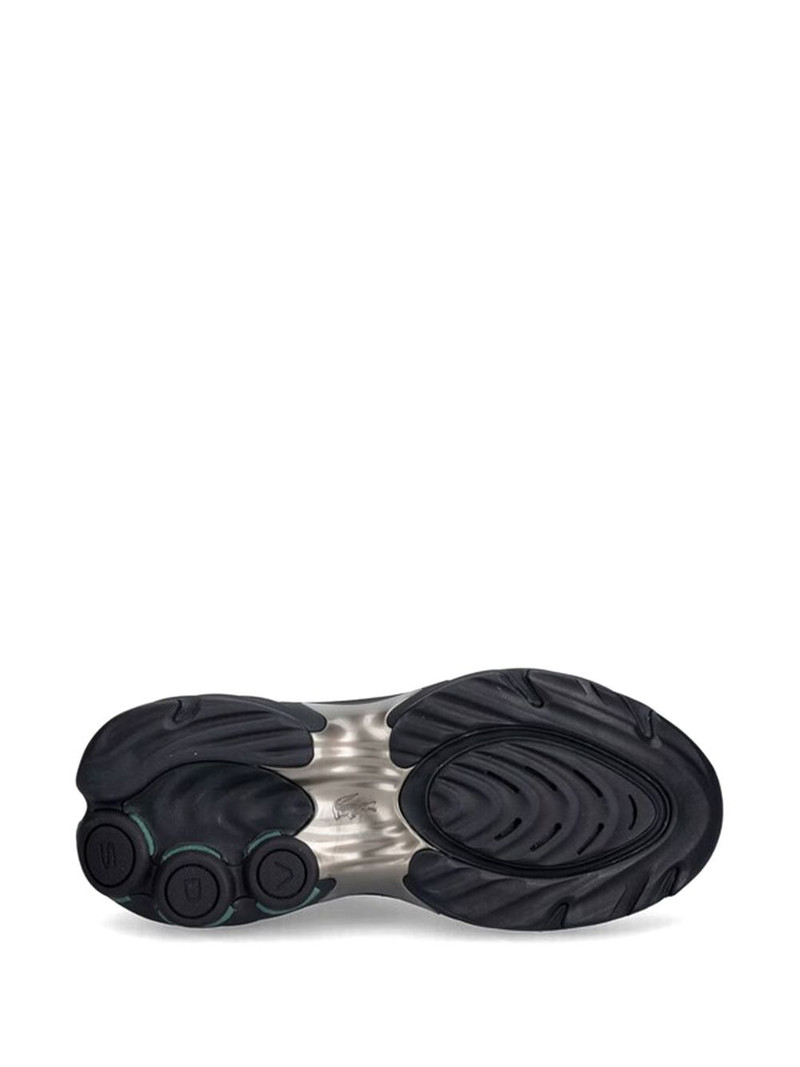 quilted lace-up sneakers 5