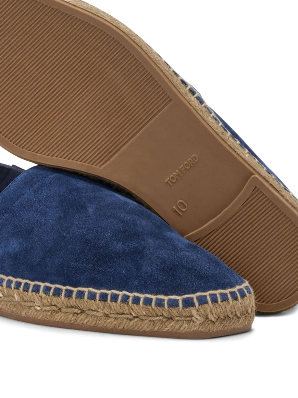 slip-on suede espadrilles - 7