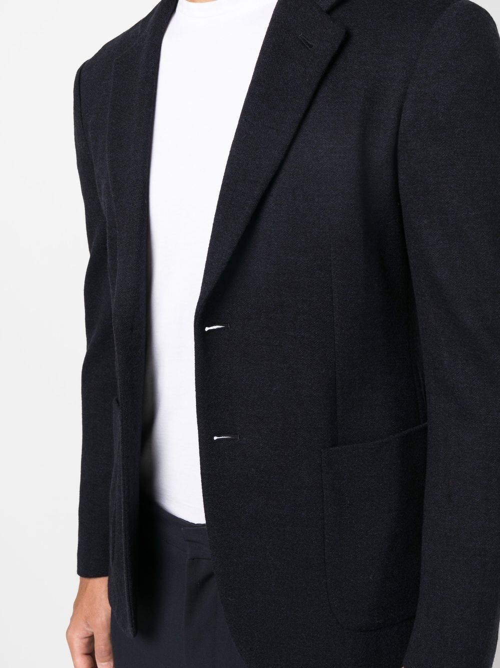 single-breasted tailored blazer - 5