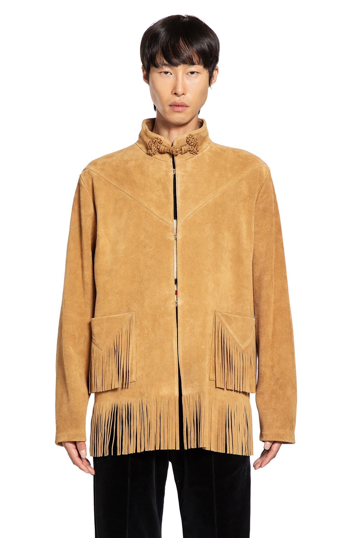 Fringed Suede Jacket - 1