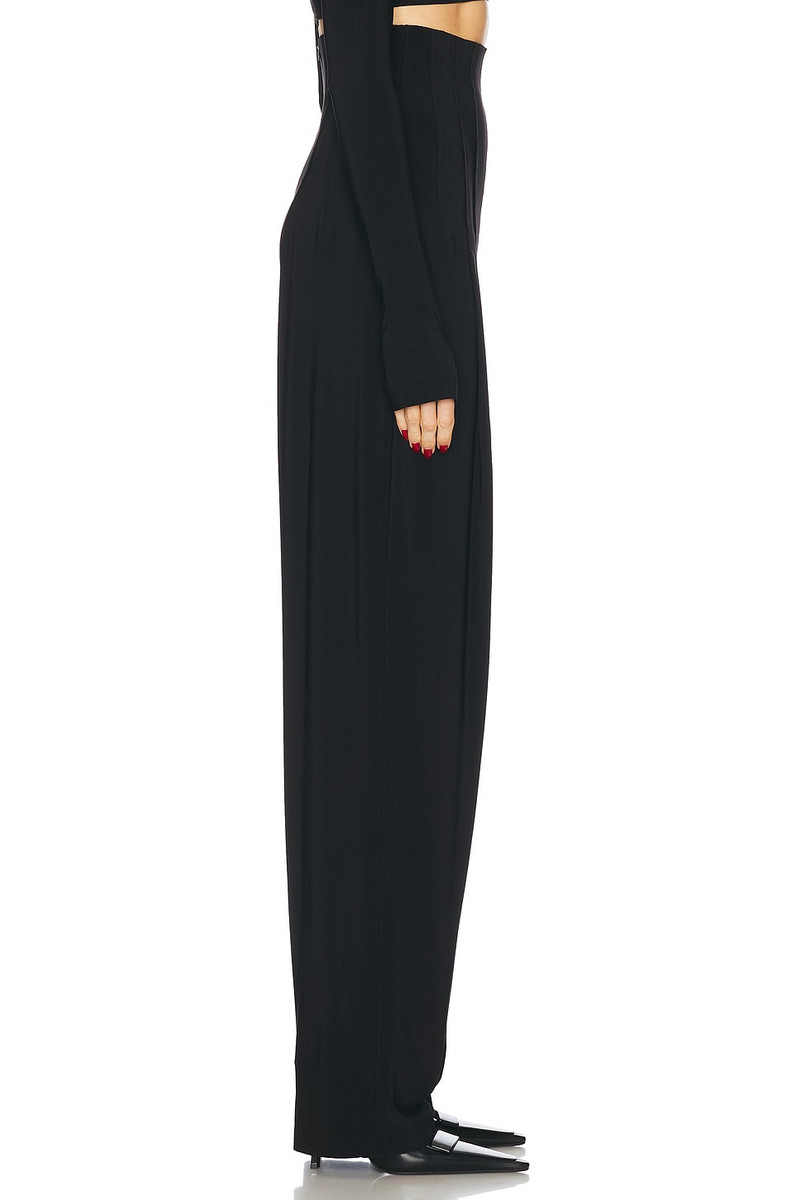 High Waisted Tailored Pleat Pant 3
