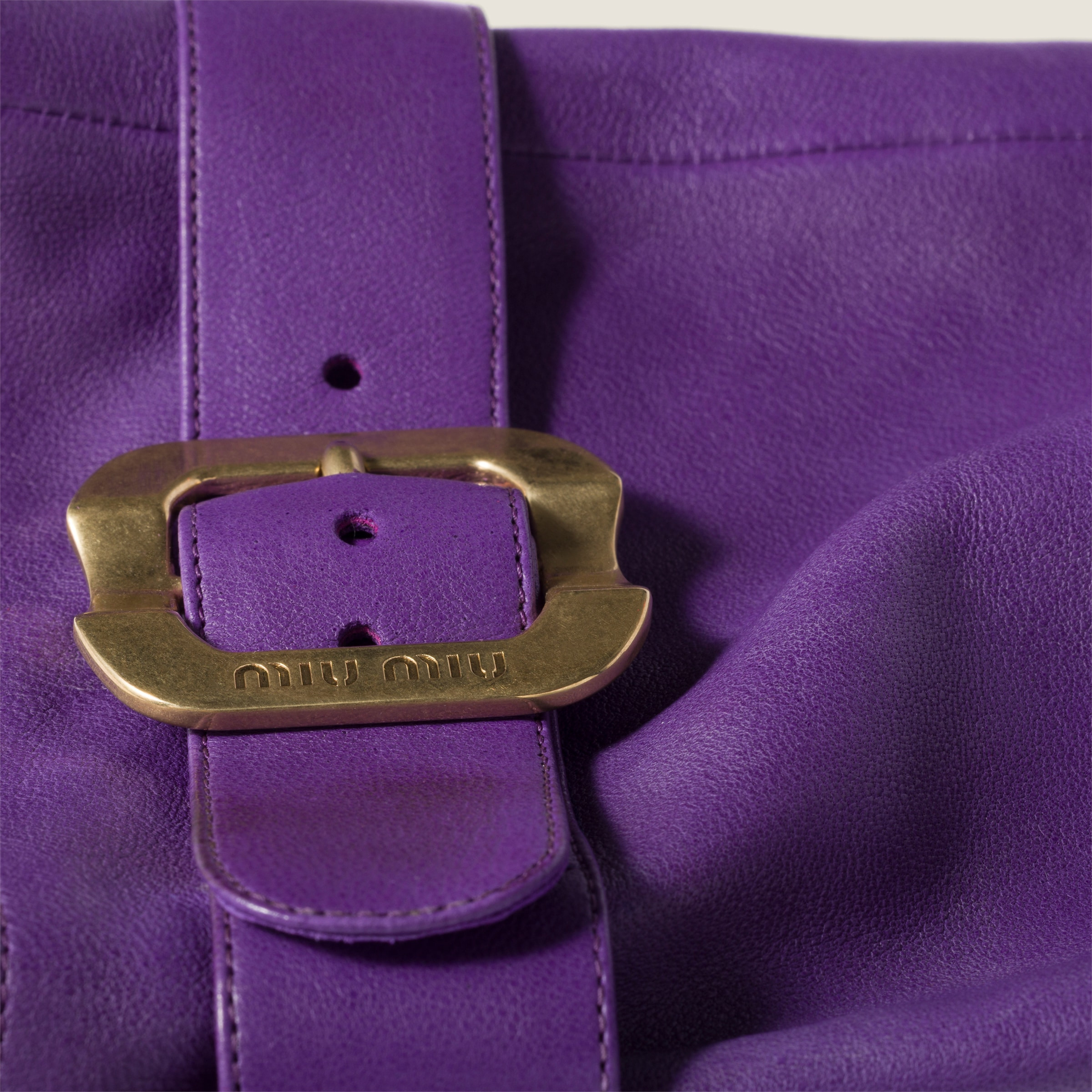 Nappa leather boots with buckle - 3