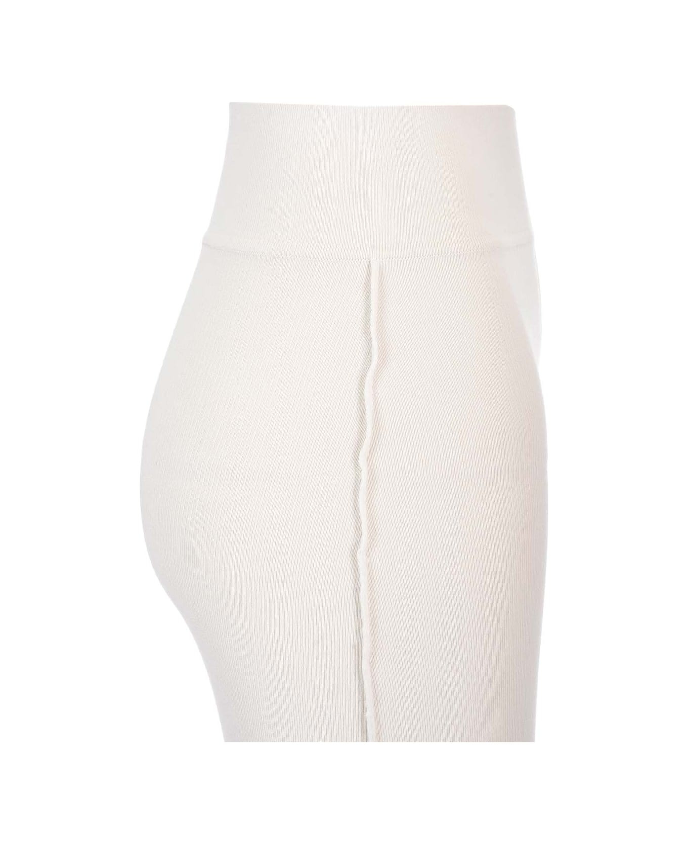 Knit Fitted Long Skirt - 3