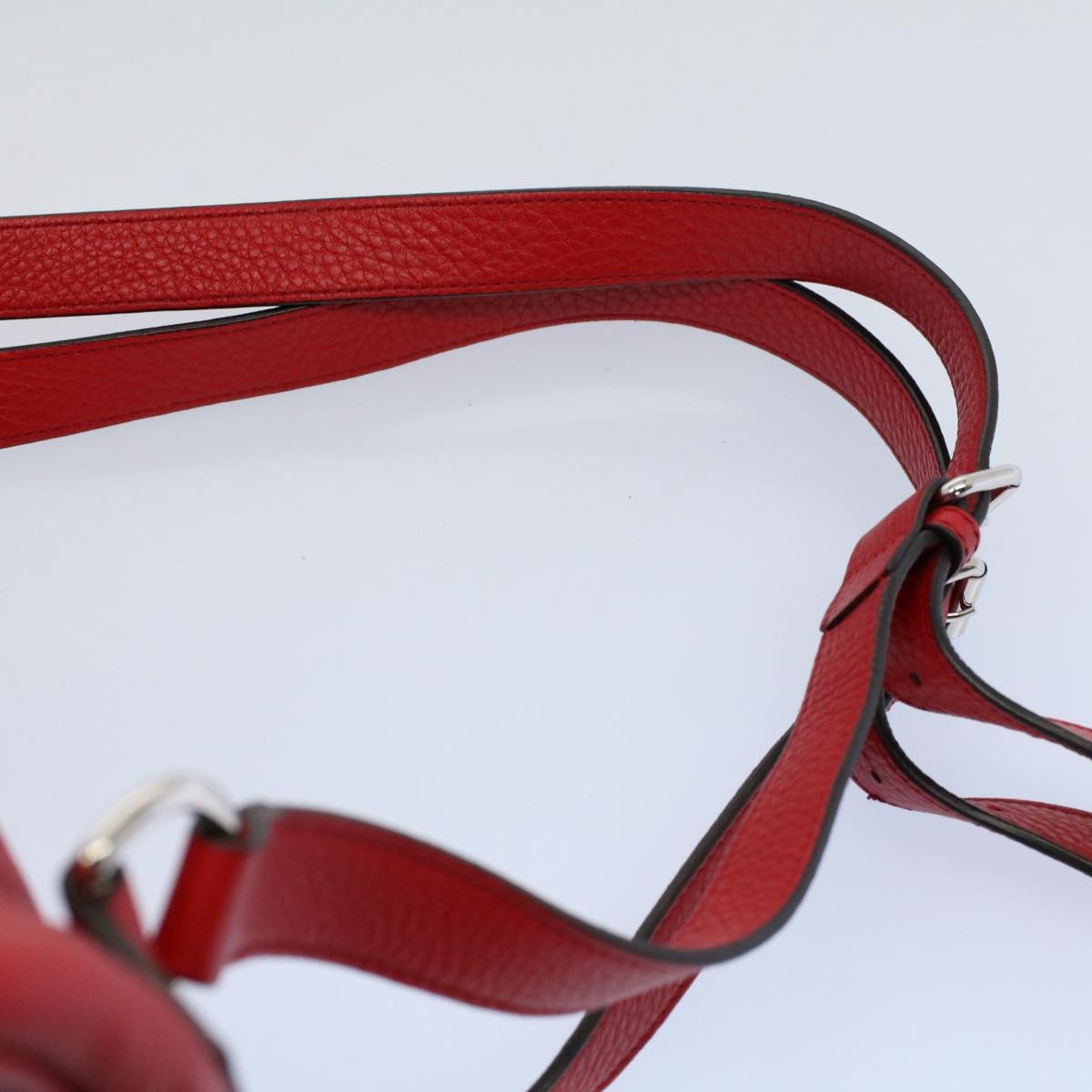 GUCCI Soho Backpack Leather Red - 7