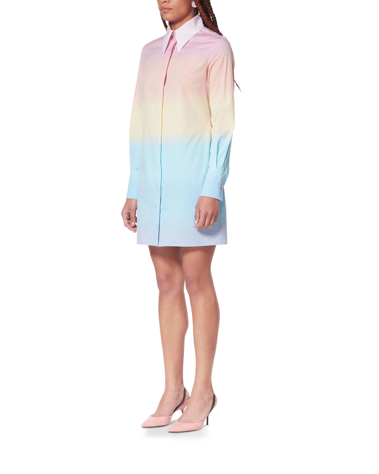 Rainbow Cotton Dress - 3