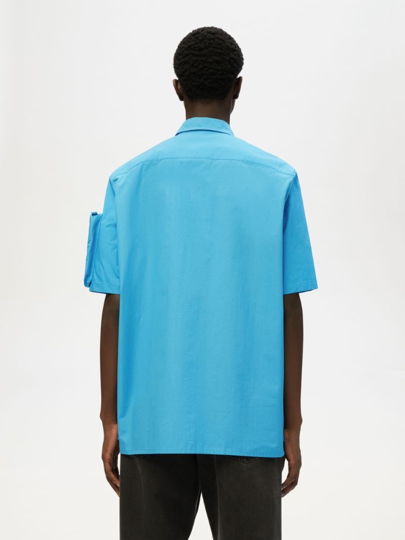 COTTON POCKET S/S SHIRT - 5