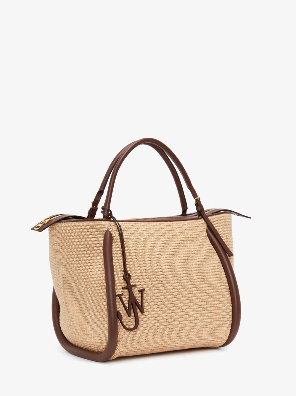 BUMPER-31 RAFFIA TOP HANDLE BAG - 3