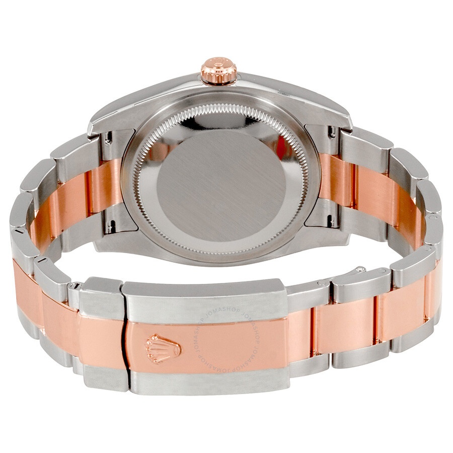 Rolex Oyster Perpetual Datejust 36 Black Dial Stainless Steel and 18K Everose Gold Bracelet Automati - 3