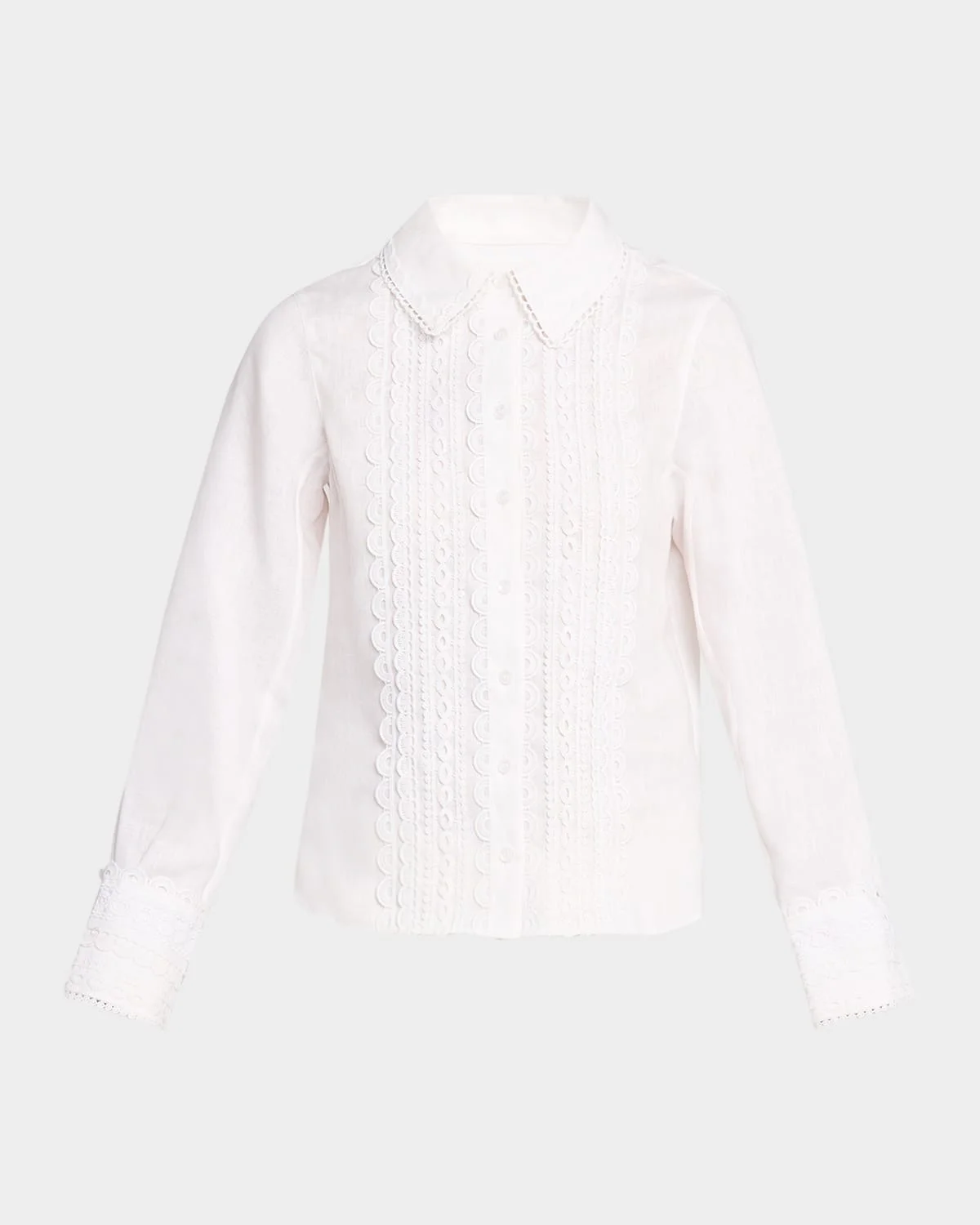 Ideal Embroidered Linen Shirt - 1