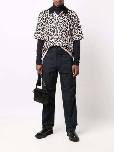 MSGM straight-leg trousers outlook