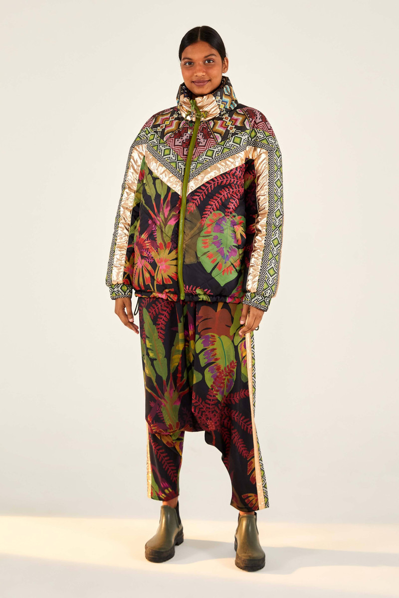 Tropical Rauti Metallic Reversible Puffer Jacket 5