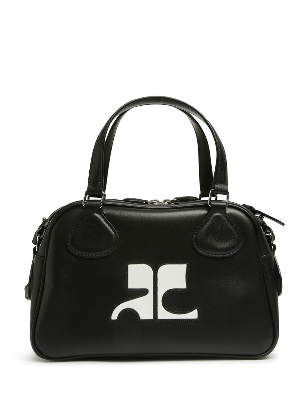 Courreges Women Reedition Leather Bowling Bag - 1