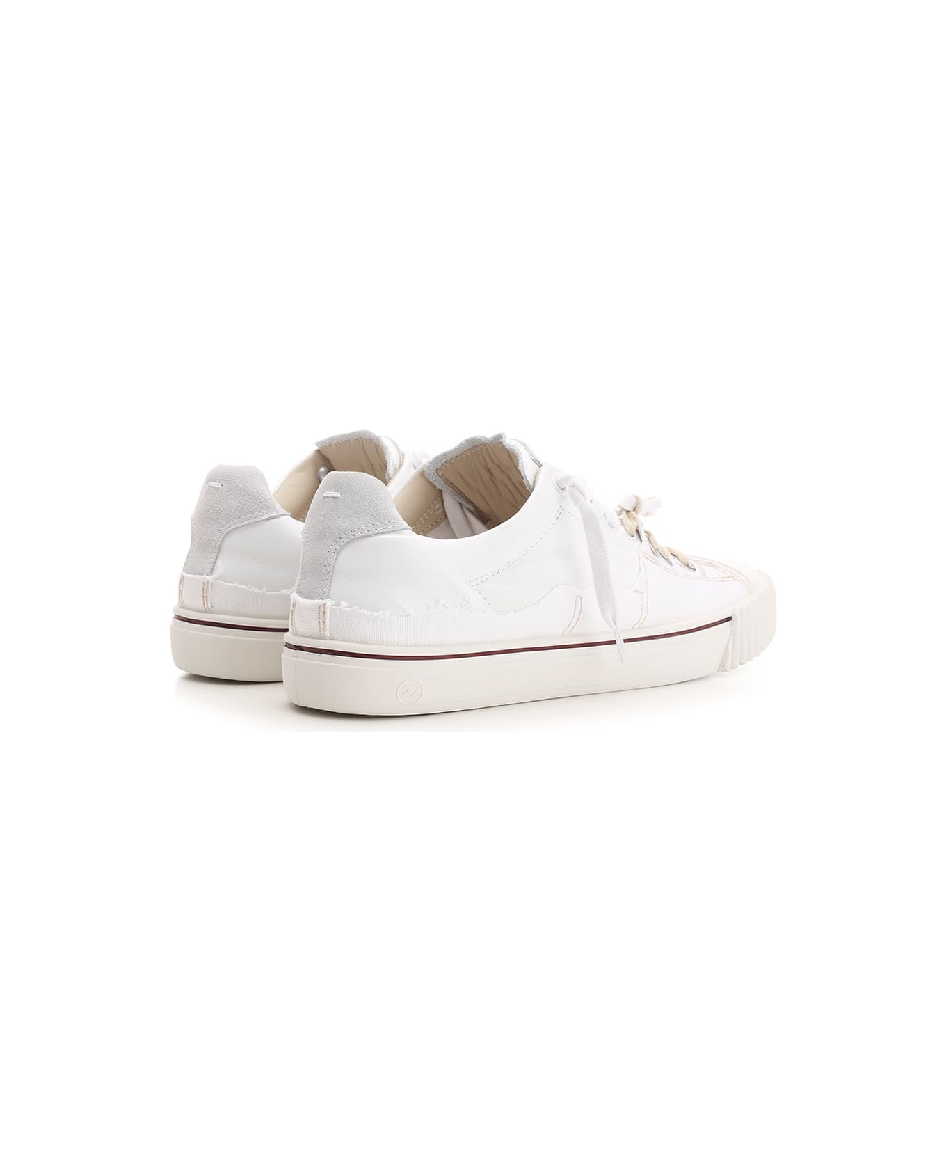 White 'new Evolution' Sneakers - 3