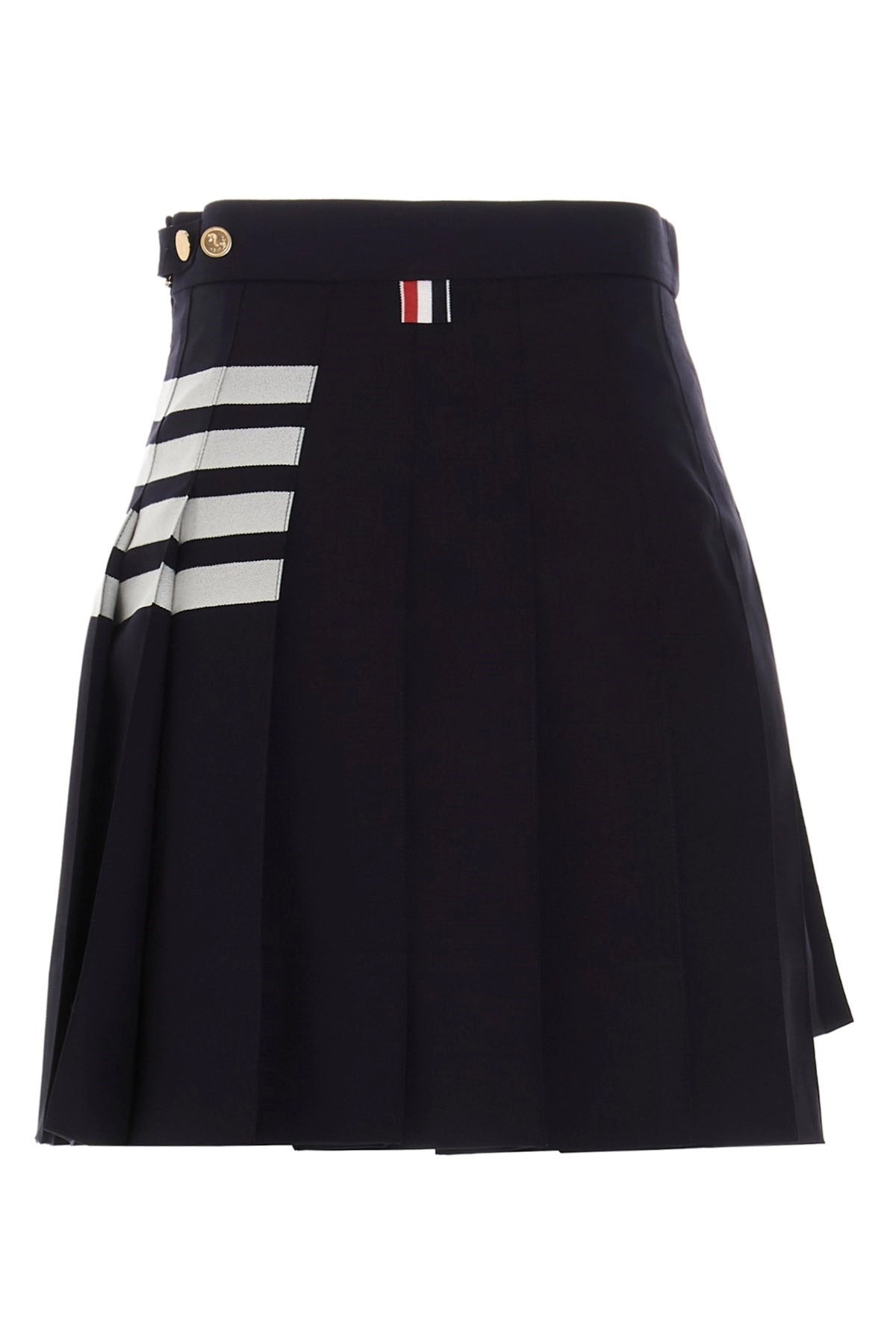 Thom Browne Women '4 Bar’ Skirt - 3