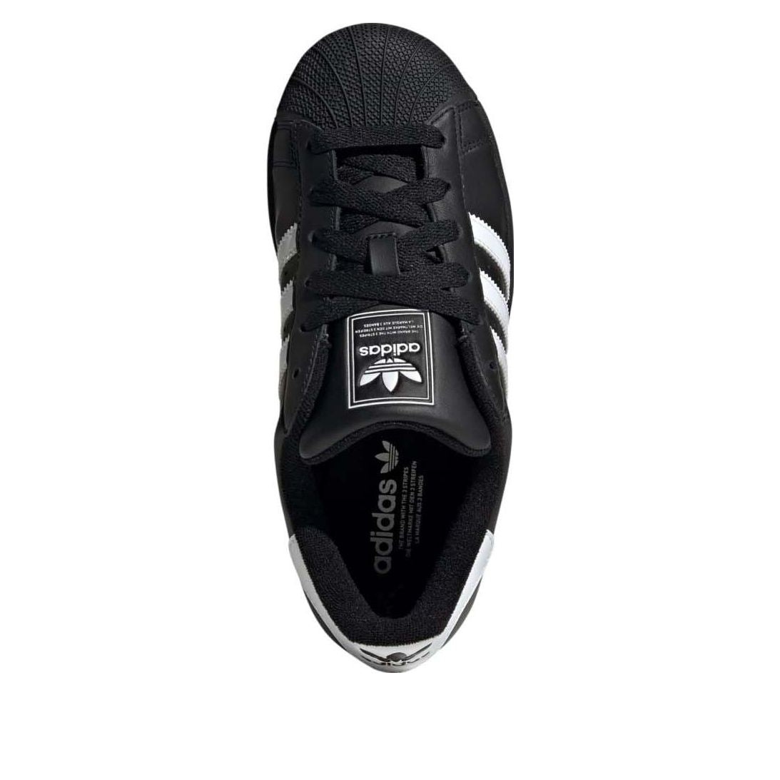 (WMNS) adidas Superstar 2 'Black White' JH7033 - 5