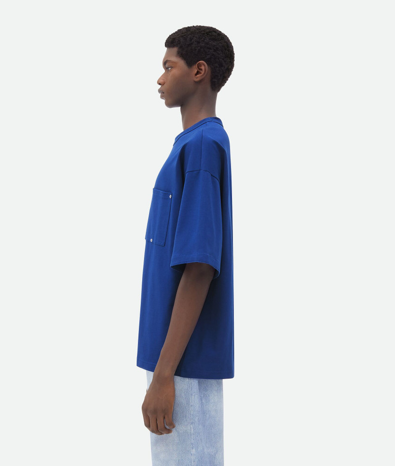 Bottega Veneta Jersey T-Shirt With V Pocket outlook