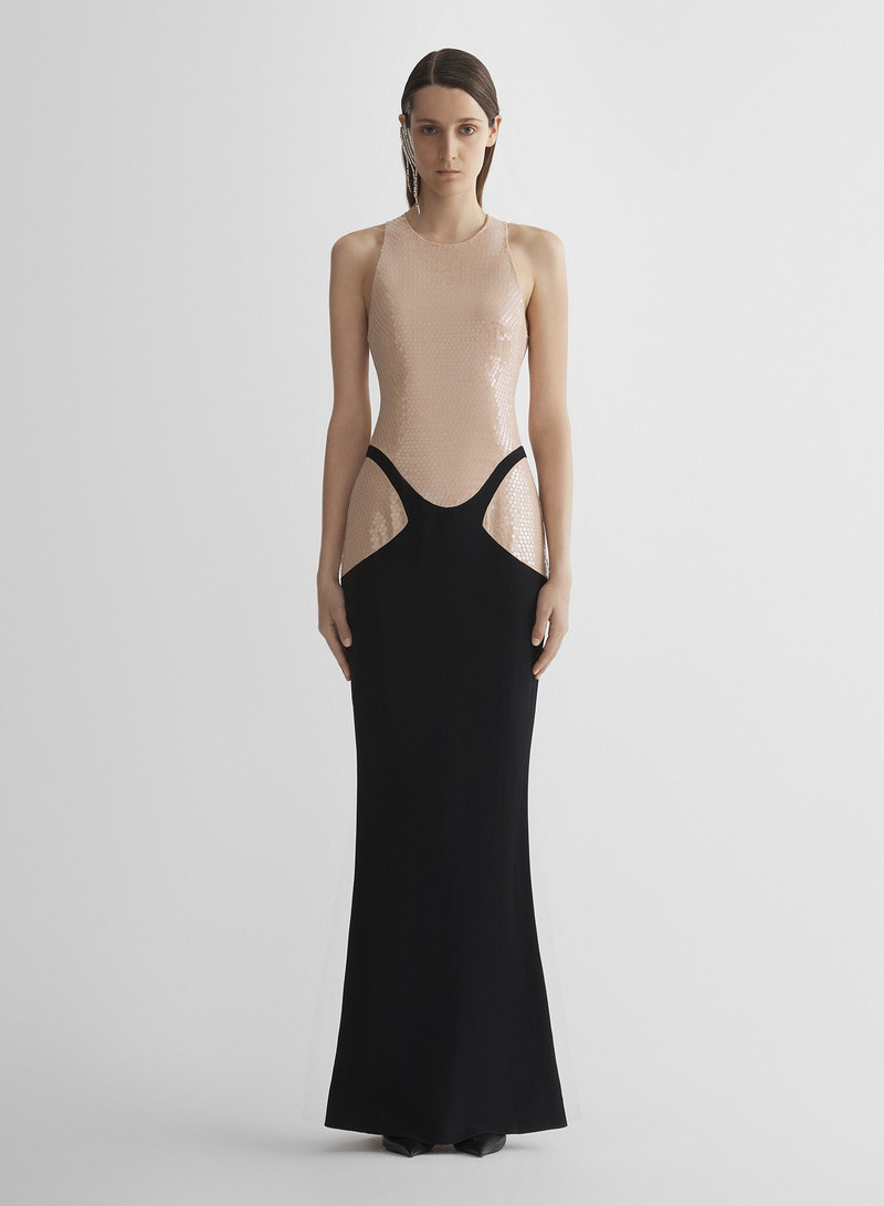 MUGLER re/edit jeu de paume sequin dress outlook