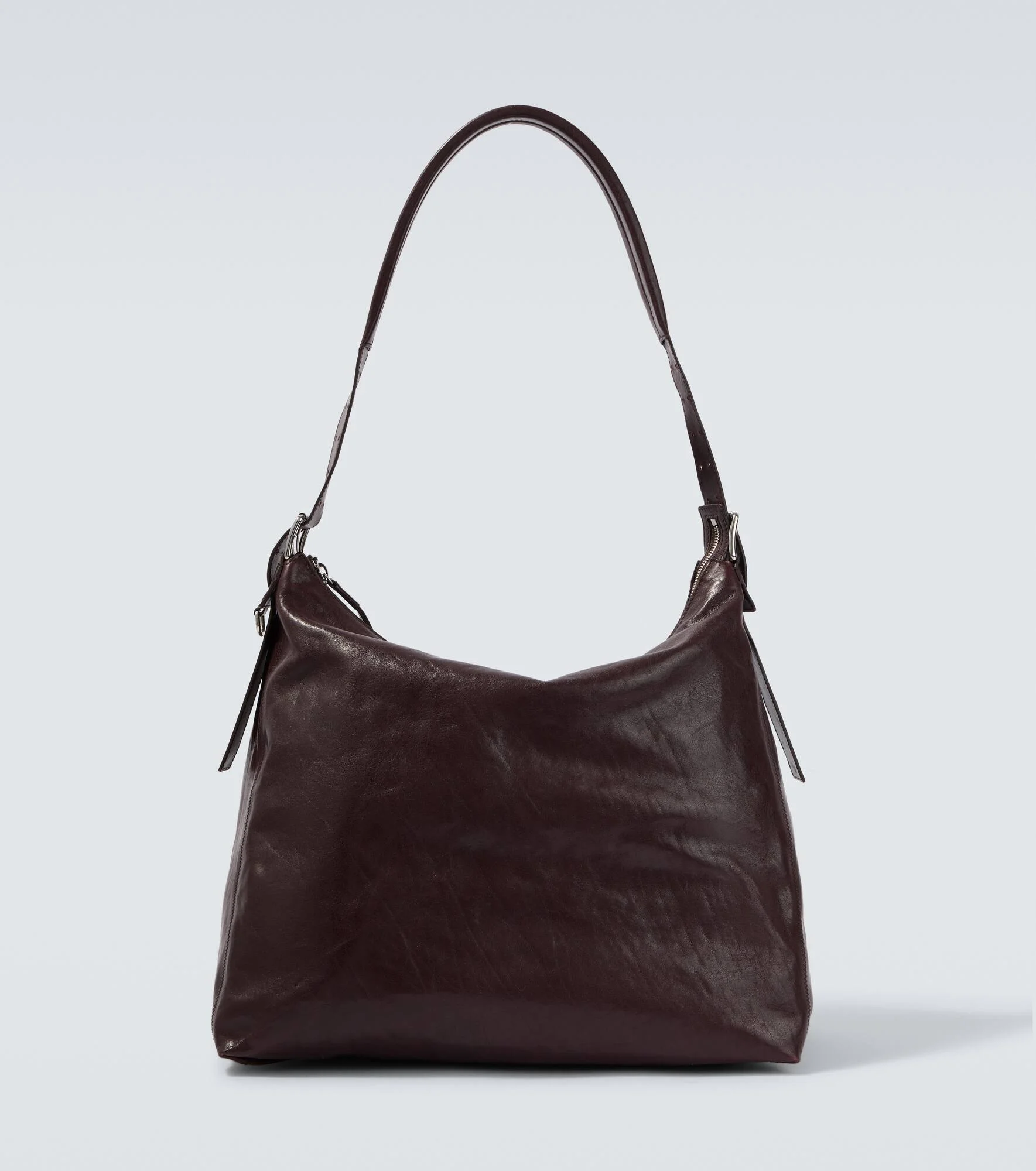 Leather shoulder bag - 1
