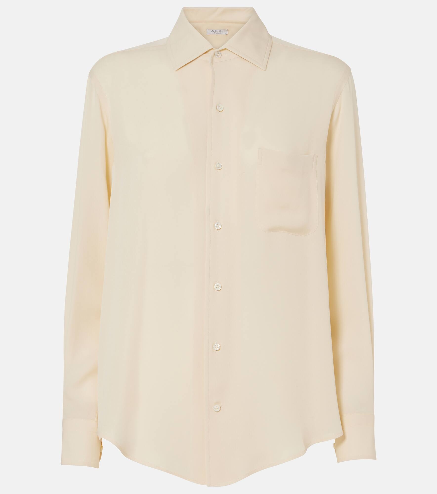 André silk georgette shirt - 1