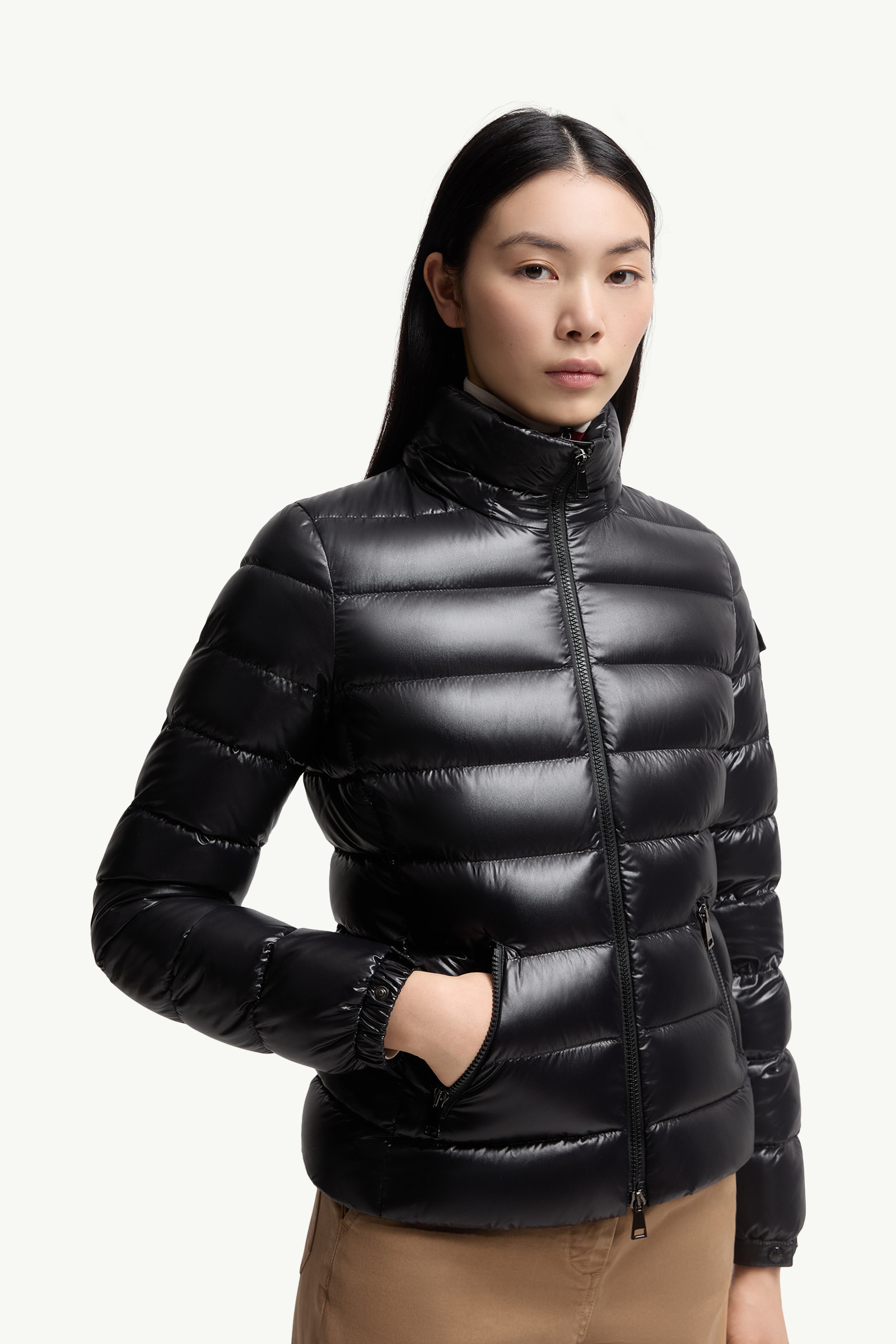 Badyf Faux Fur-Trimmed Hooded Short Down Jacket - 6