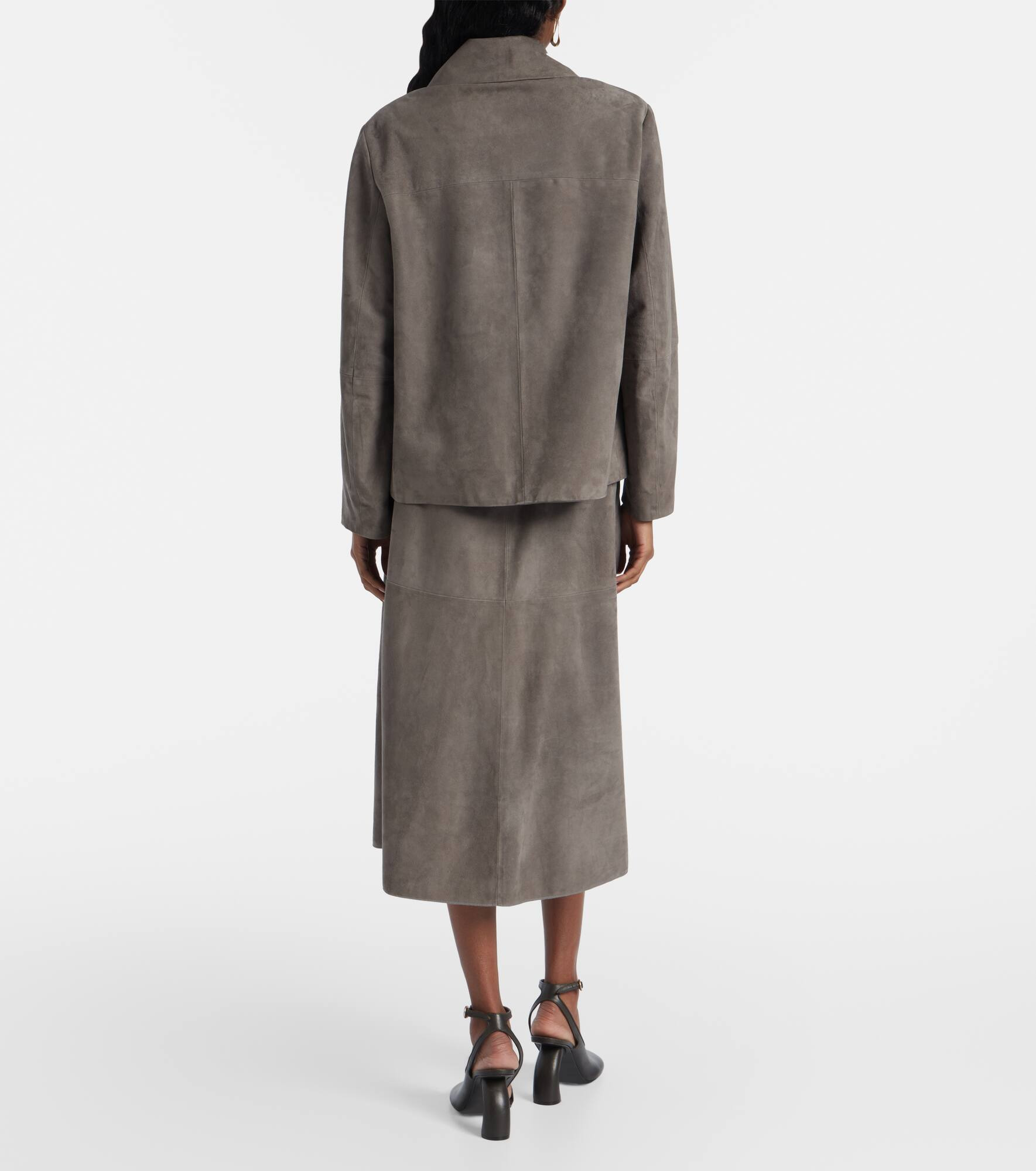 Suede overshirt - 3