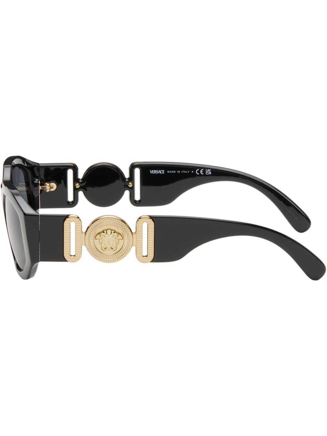 Black Medusa Biggie Sunglasses - 3