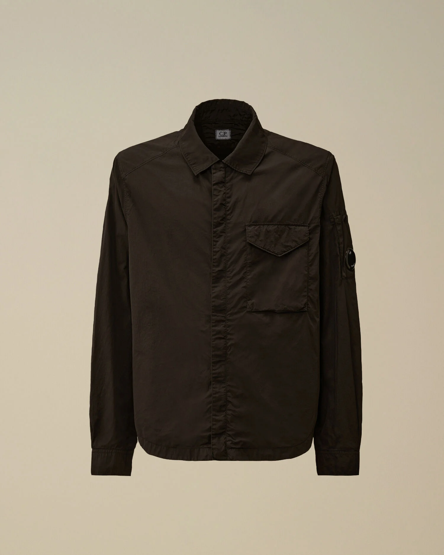 Chrome-R Lens Zipped Overshirt - 1