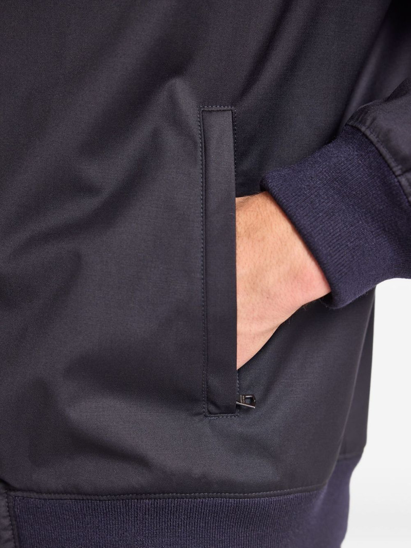 Alvaro merino zip-up bomber jacket 4
