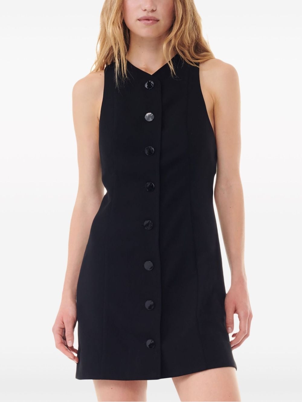 bow-detail mini dress - 5