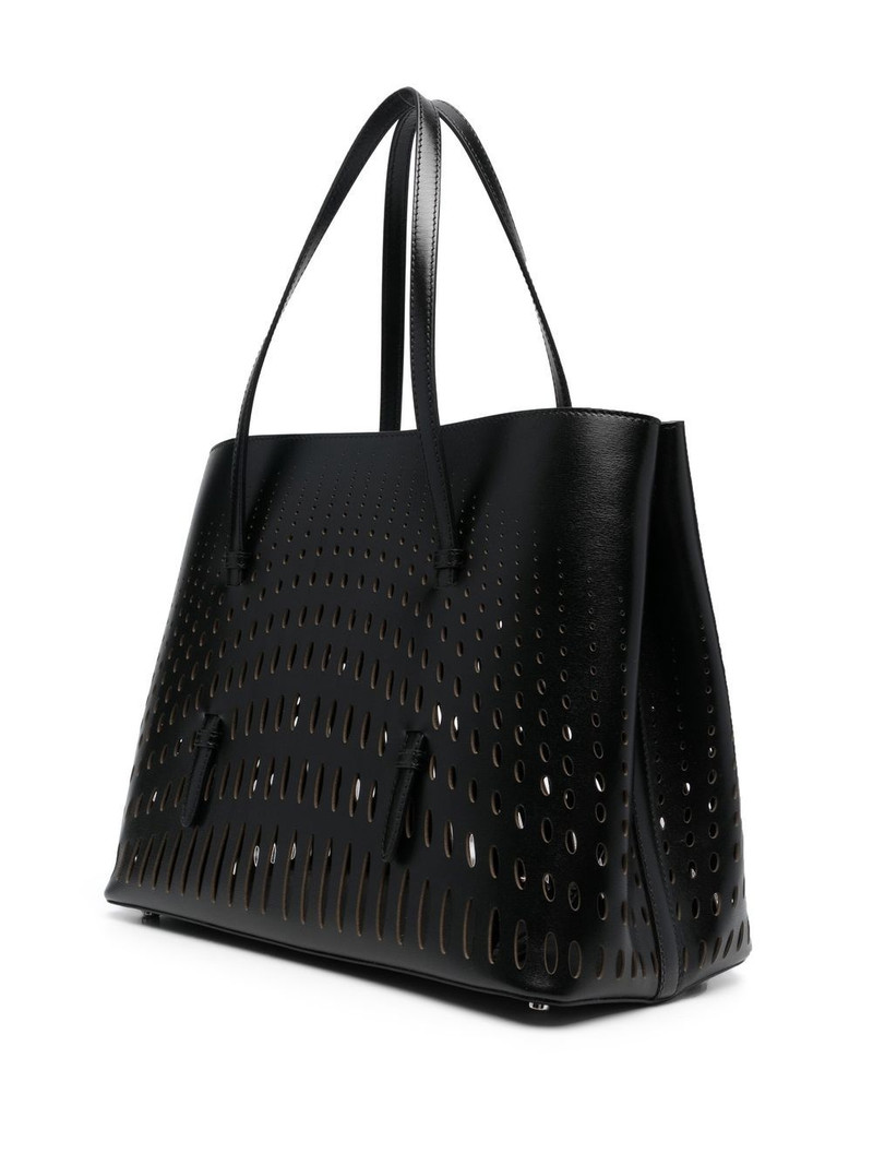 Mina laser-cut tote bag 3