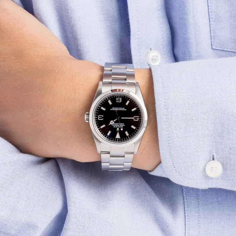 Pre-owned Rolex Explorer 114270 Stainless Steel - 6