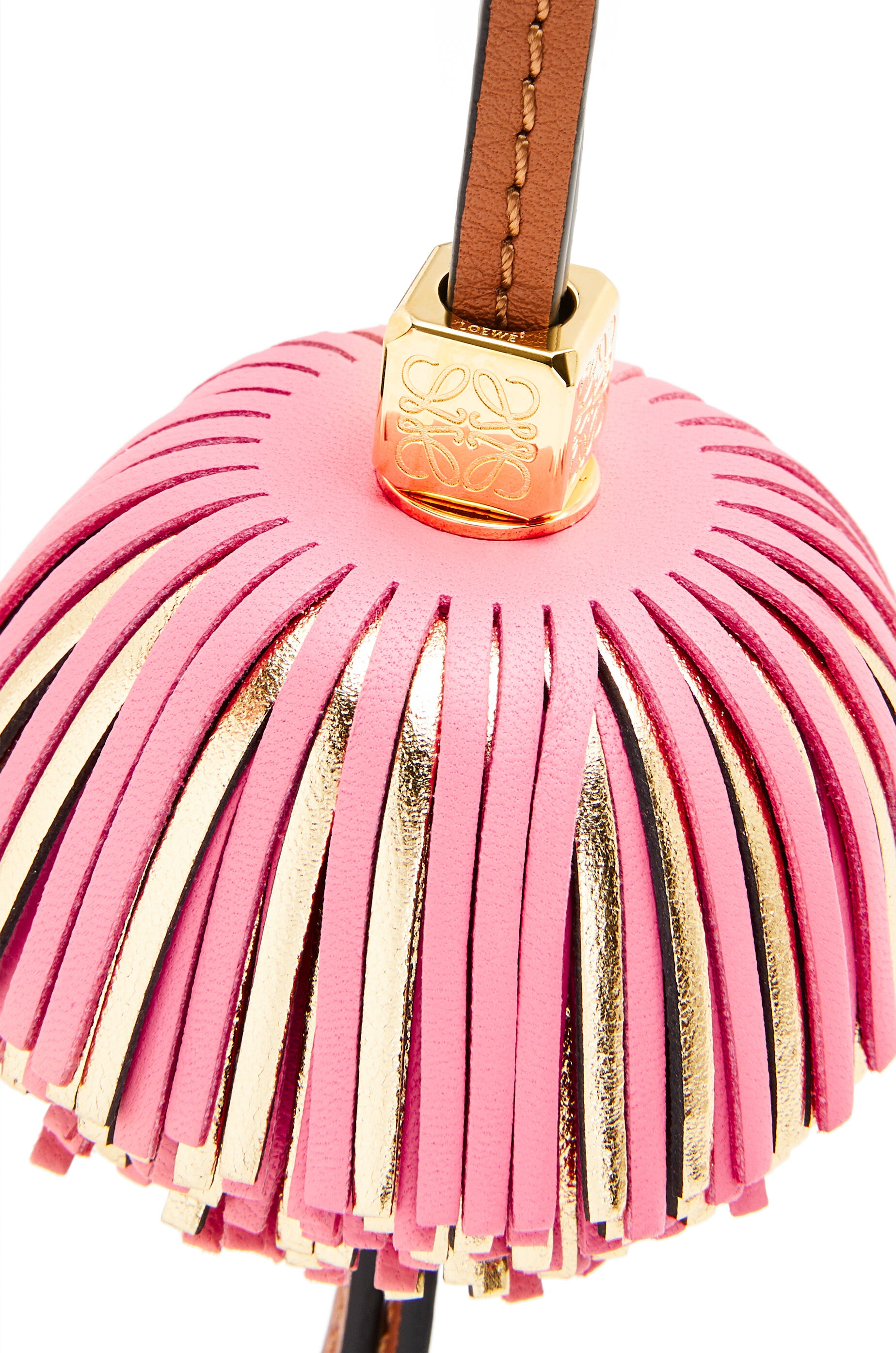 Bell Tassel charm in calfskin - 2