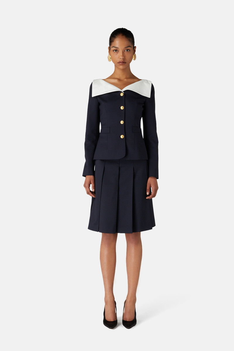 Alessandra Rich PLEATED SKIRT outlook