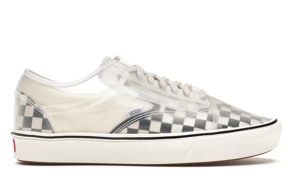 Vans ComfyCush Slip-Skool Checkerboard Clear - 1