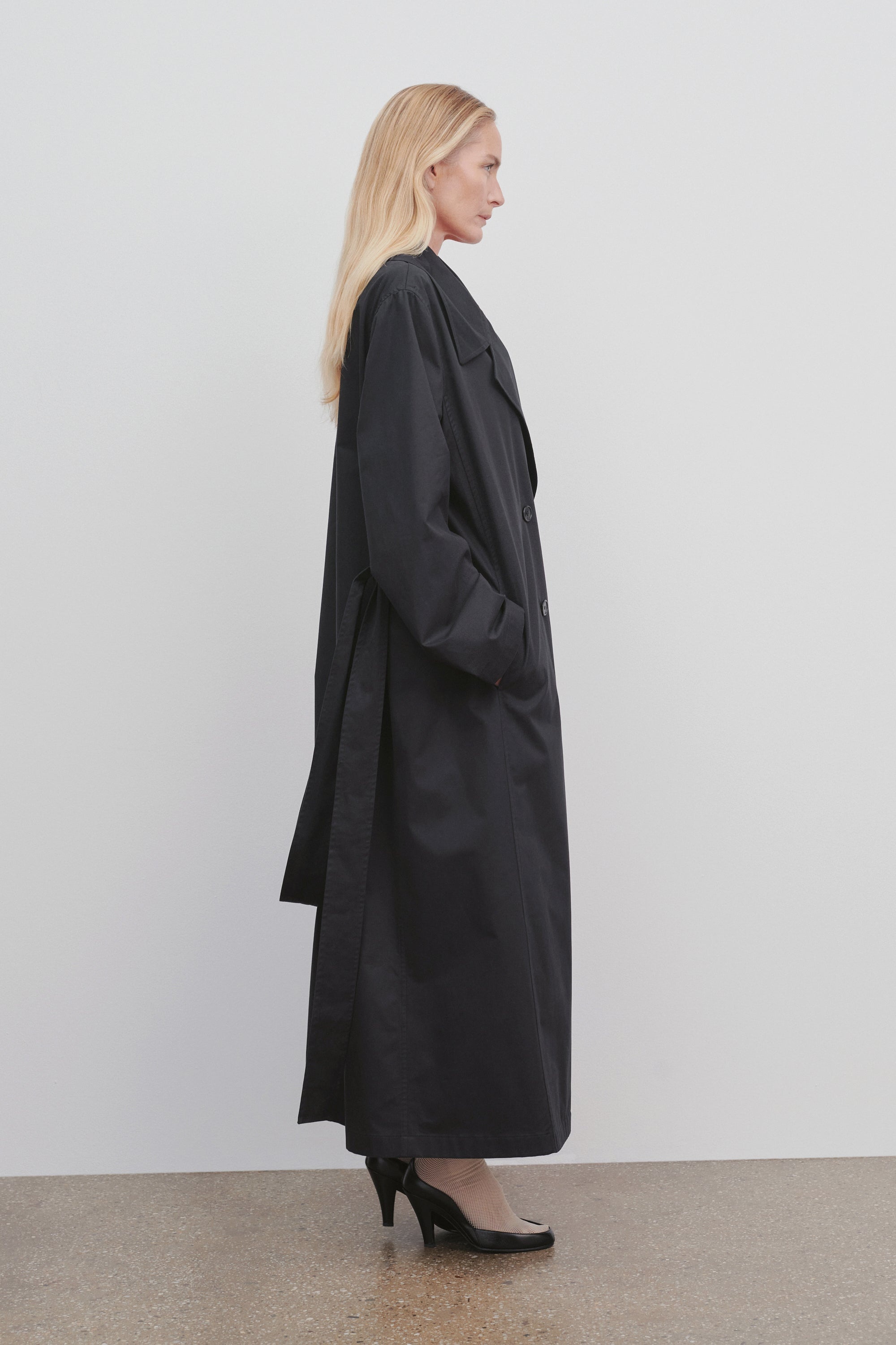 Cadel Coat in Cotton and Cashmere - 6