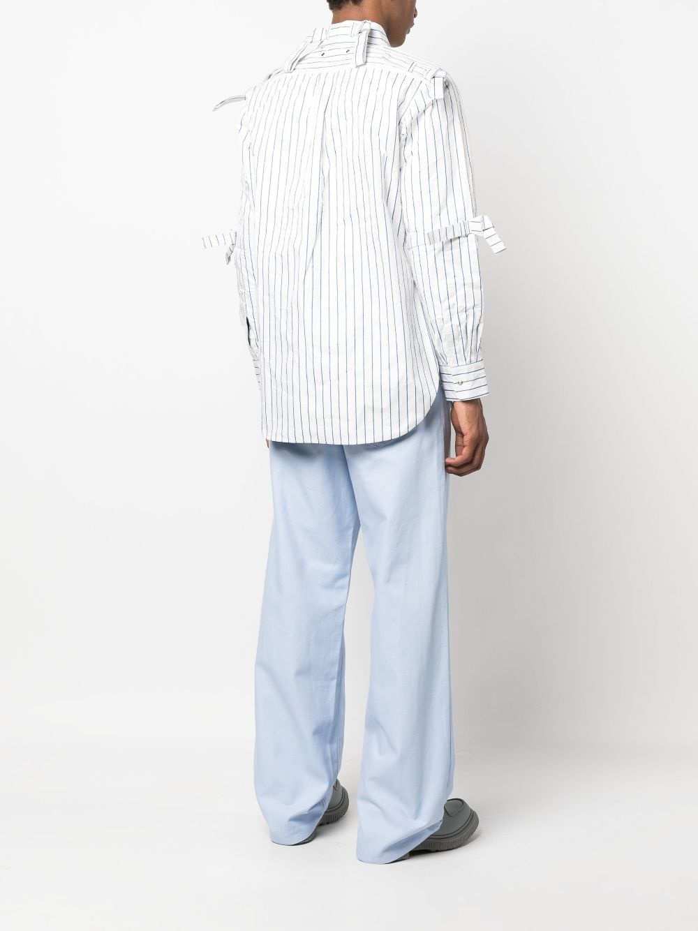 striped long-sleeve shirt - 2