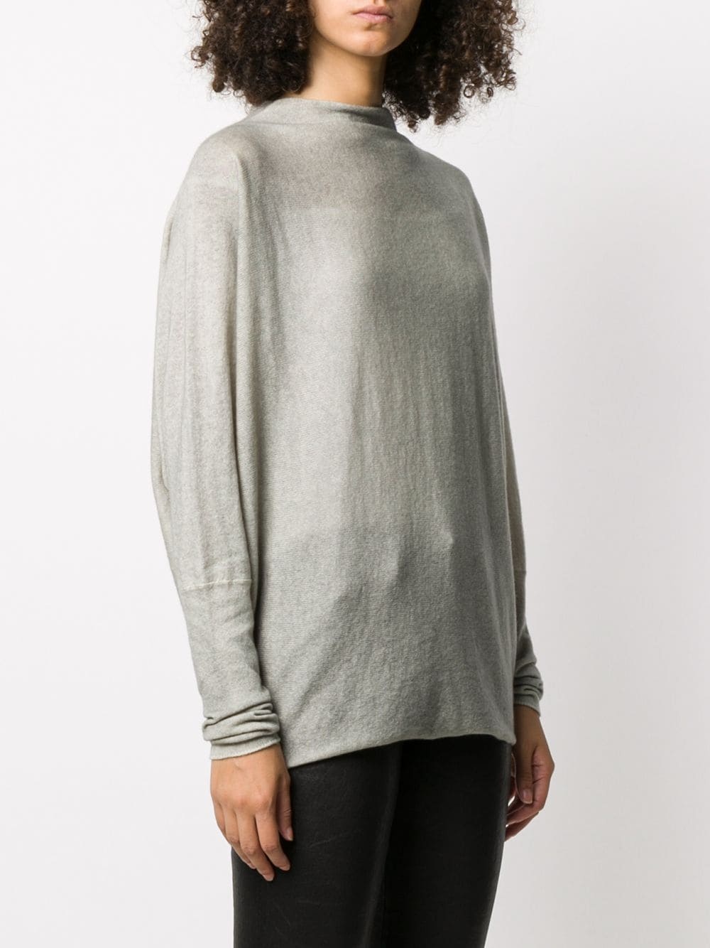 cowl-neck jumper - 3