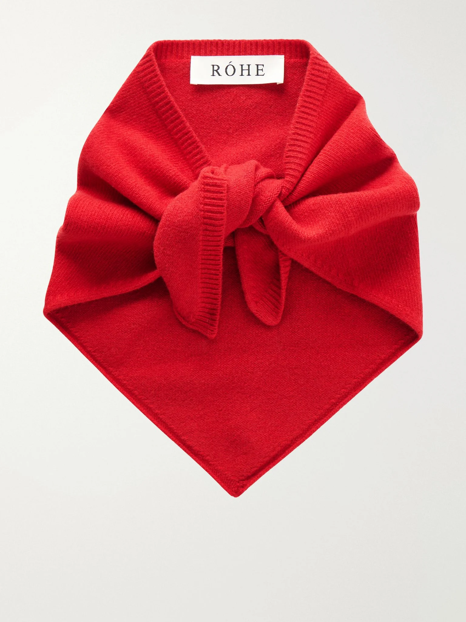 Wool-blend scarf Red - 1