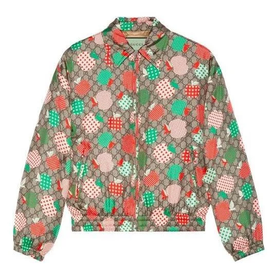 Gucci Les Pommes Nylon Shirt Jacket 'Beige' 663648-ZAHC2-2110 - 1