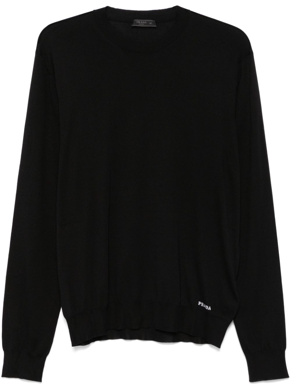 recycled-silk sweater - 1