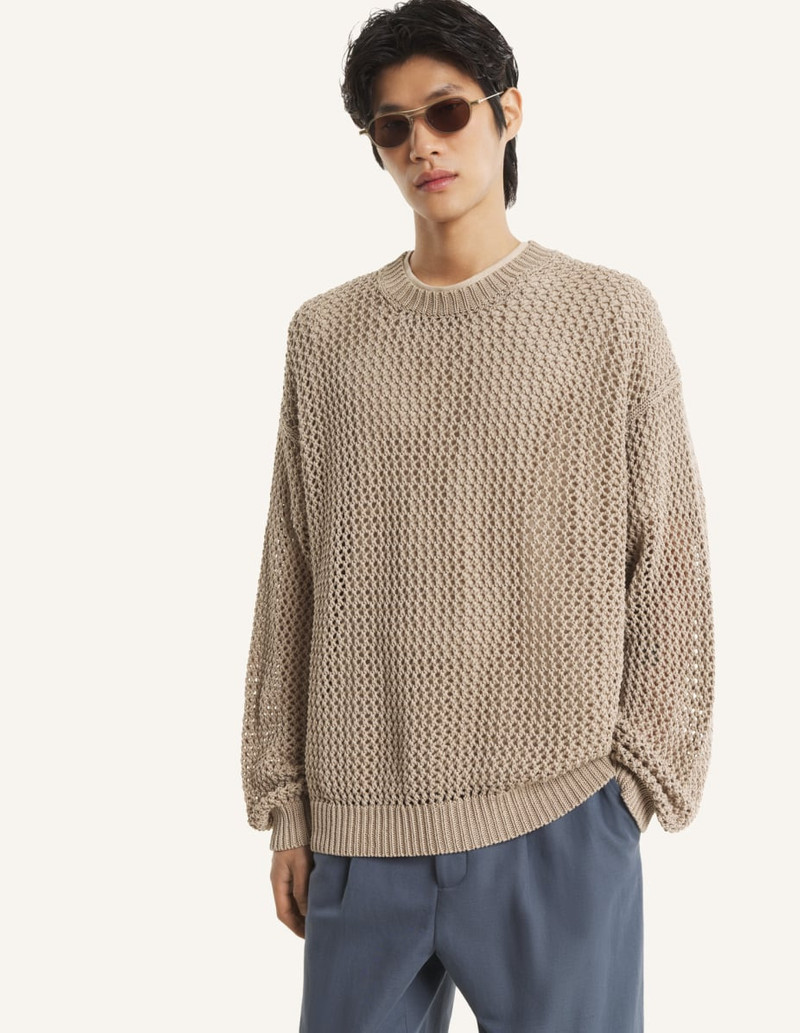 Maison Kitsuné ELASTICATED PLEATED PANTS outlook