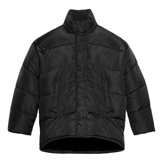 Balenciaga C-Shape Puffer Jacket 'Black' 621982TYD331000 - 1