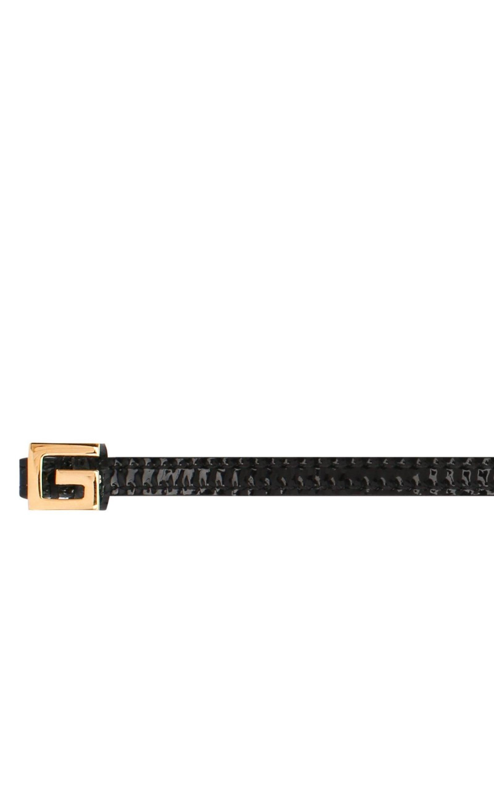 Copy of Leather Choker with Square G Gg - 4