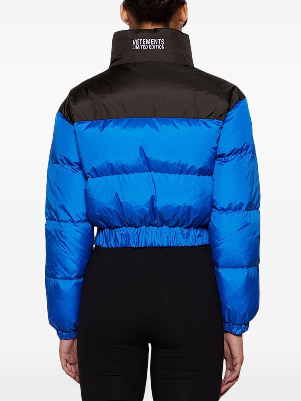 logo-print puffer jacket - 5