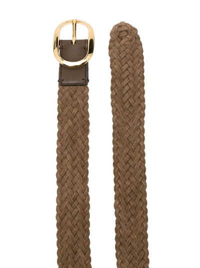 TOM FORD woven leather belt outlook