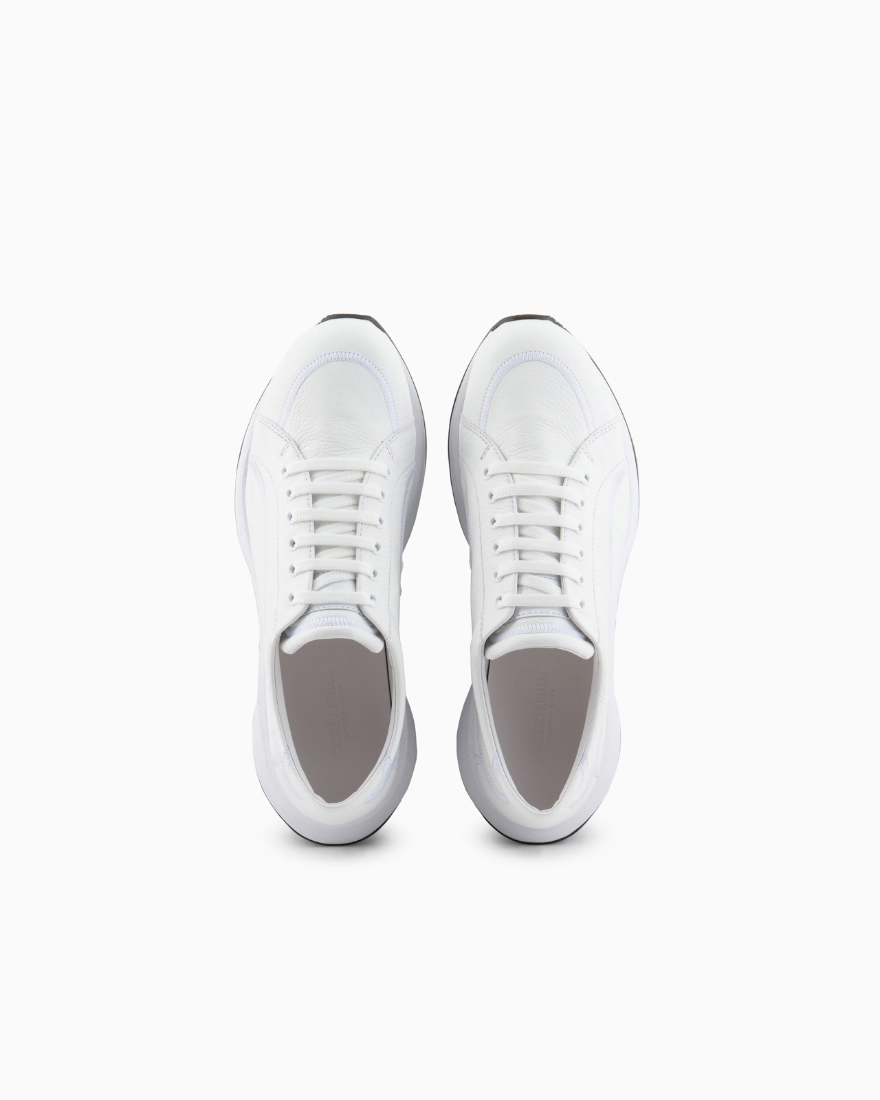 Deerskin and leather sneakers - 3