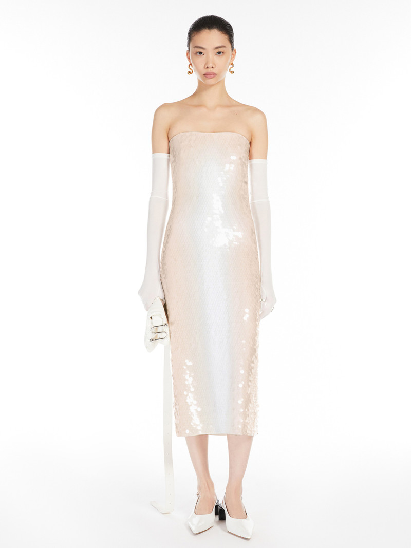 Sportmax STEMMA Sequinned jersey dress outlook