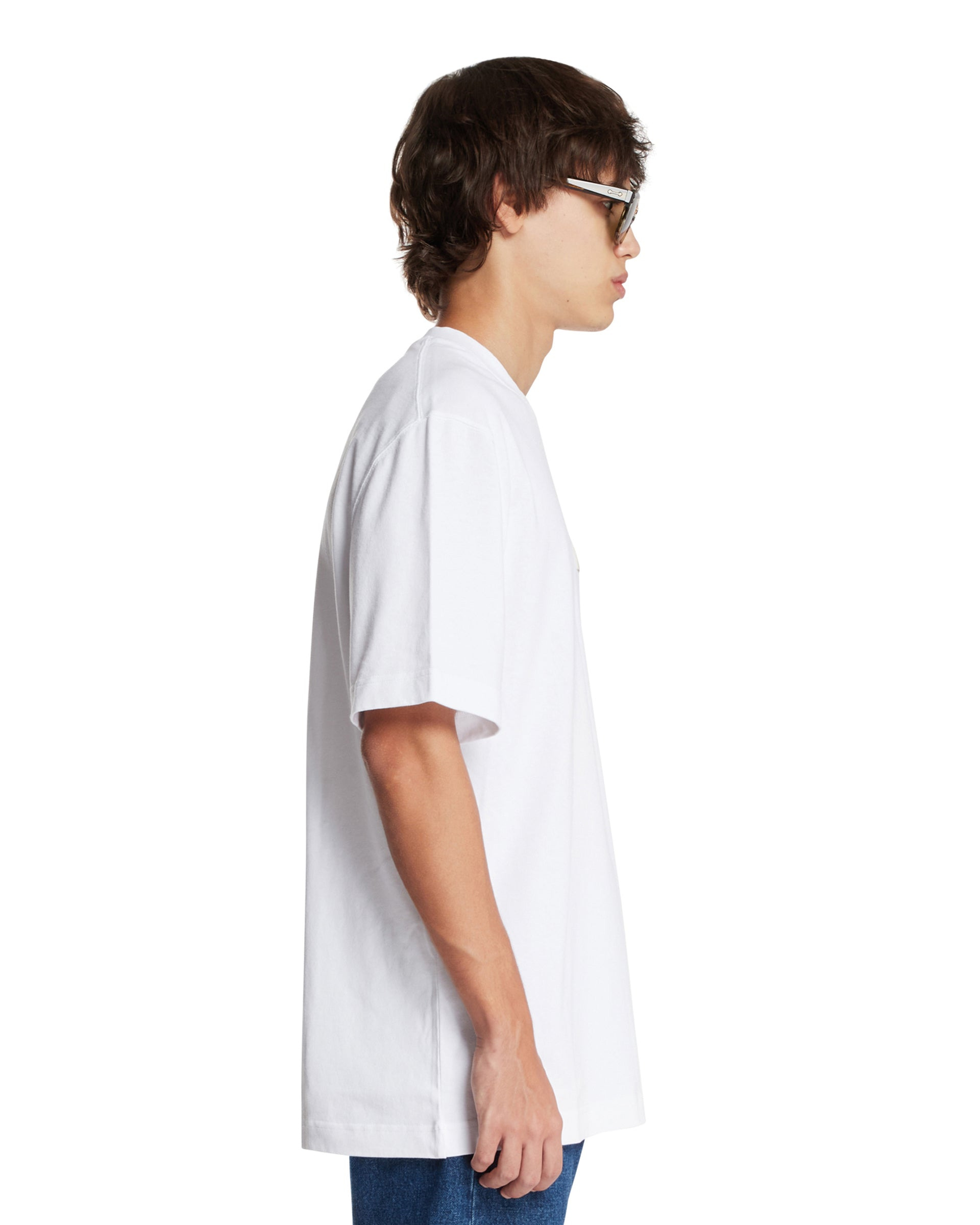 White Gros Grain T-Shirt - 5