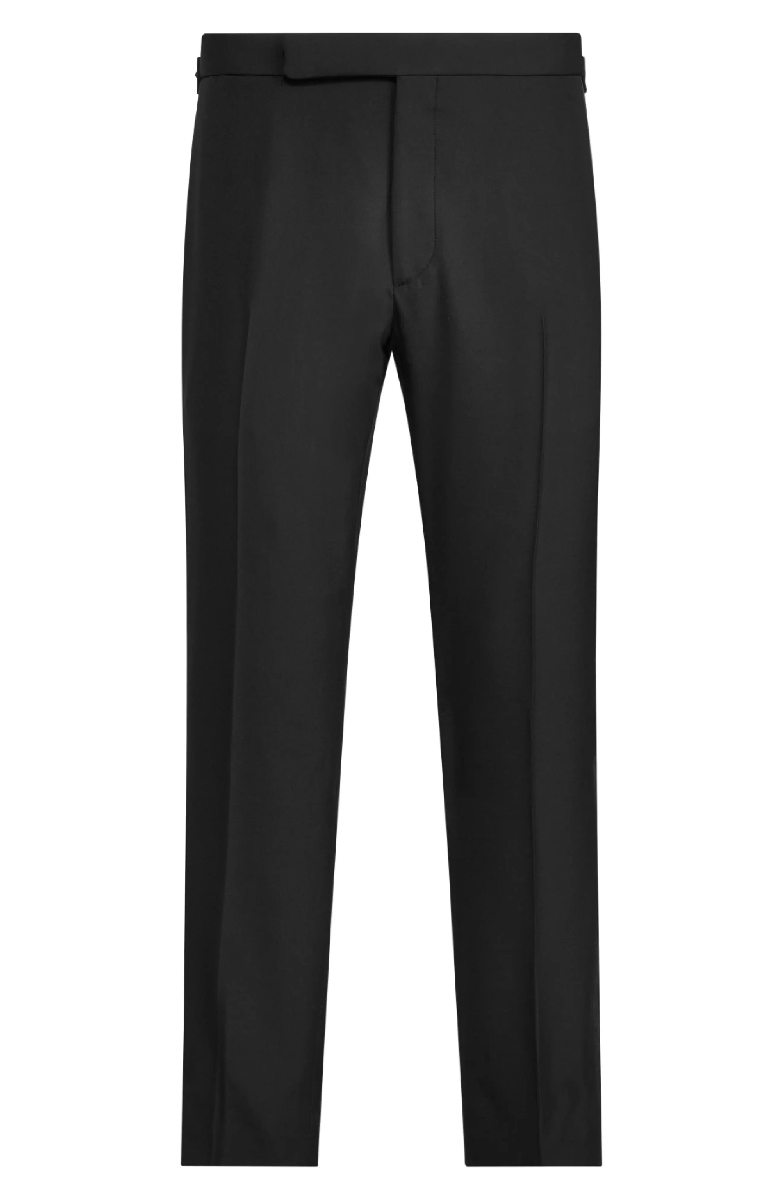 Gregory Wool Barathea Tuxedo Pants - 1