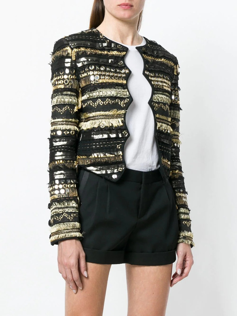 embroidered fitted jacket 3